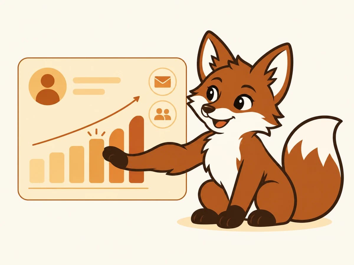 Warmi follows a gradual rise in professional account activity