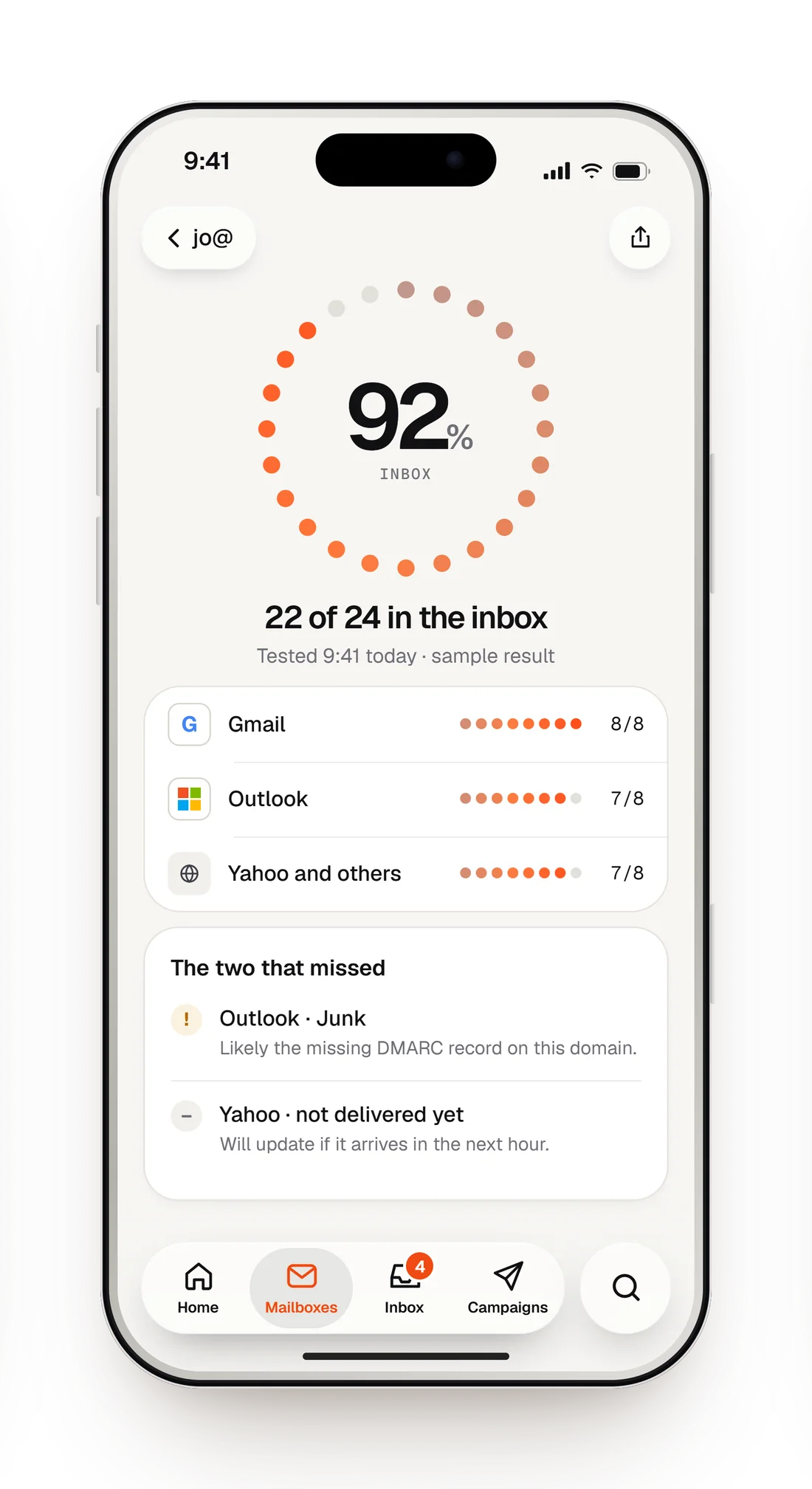iPhone app design · placement, light theme